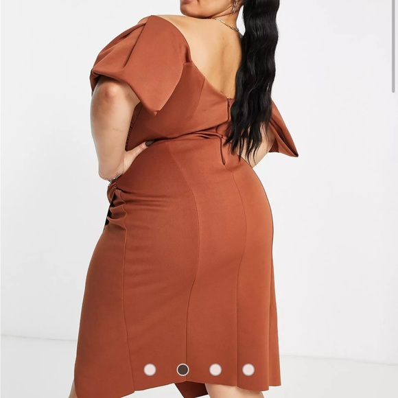 ASOS DESIGN Curve Midi Dress - Picture 2 of 7